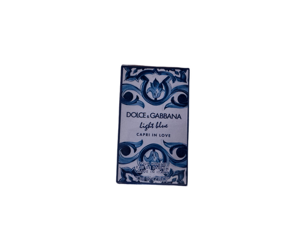 Light Blue Capri in Love pour Homme Dolce & Gabbana