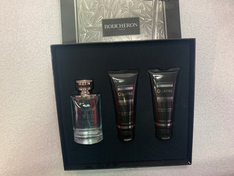 Boucheron Quatre  100ml + gel douche + after shave baume gratuits