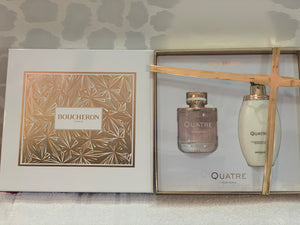 Boucheron Quatre 100ml + Lait corps 200ml gratuit