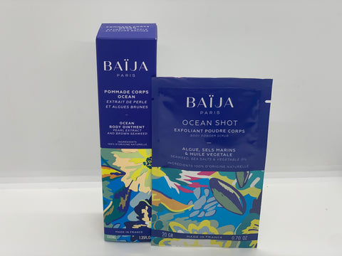 Baïja Pommade corps + Exfoliant poudre corps ocean