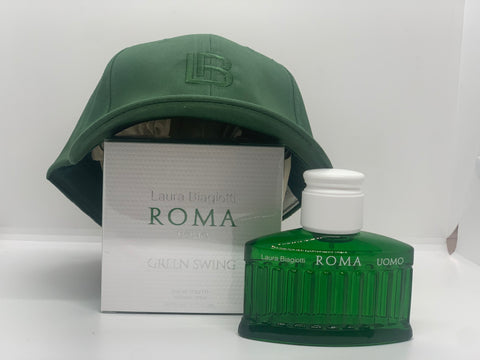 New Laura Biagiotti Roma Uoma Green Swing